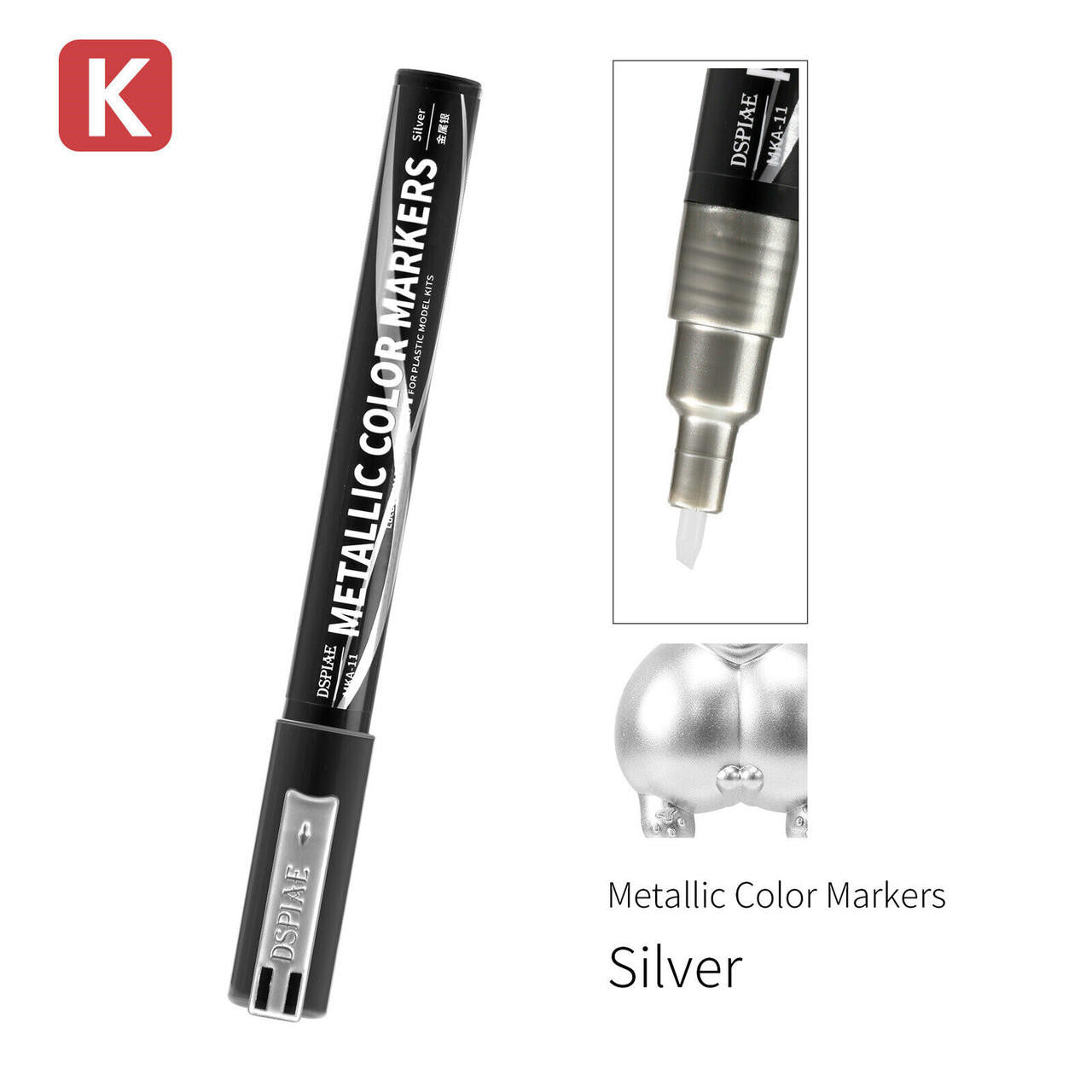 DSPIAE Tools Color Marker Super Metallic Silver MKA11